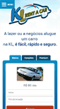 Mobile Screenshot of klrentacar.com.br