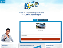 Tablet Screenshot of klrentacar.com.br